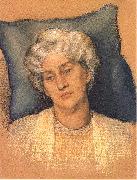 Morgan, Evelyn De Portrait of Jane Morris oil on canvas
